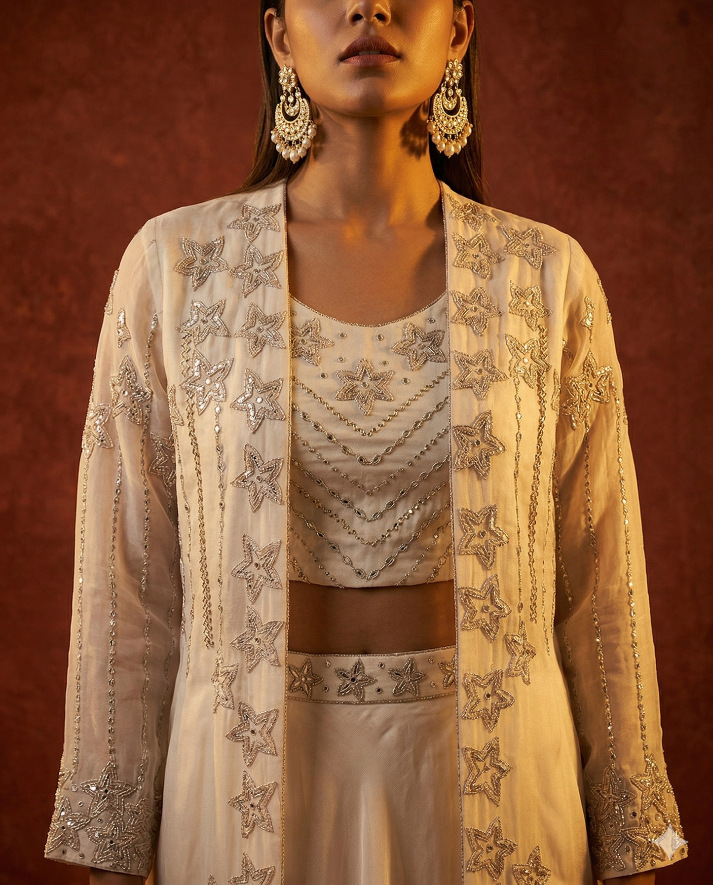 White starry set (3 pieces)