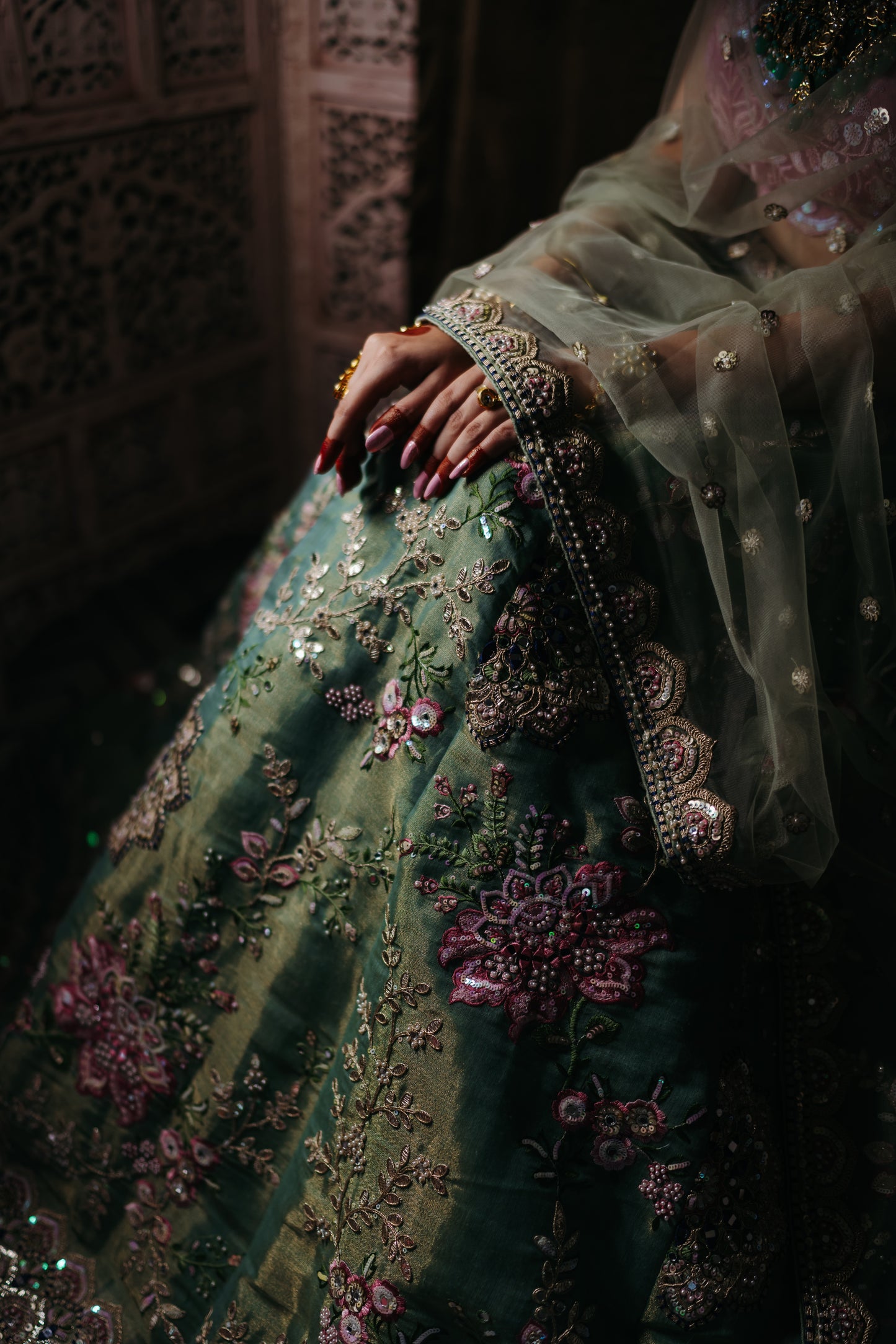 Magic in sea green